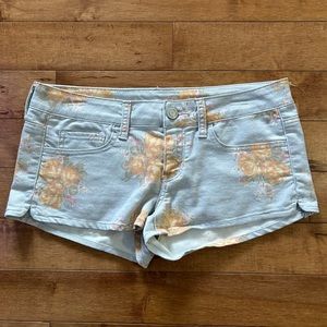 American Eagle Shortie Jean Shorts Size 8